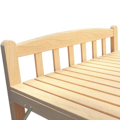 China Wholesale Durable Portable Wooden Guest Metal Import Cradle Folding Extra Bed Double Frame for sale