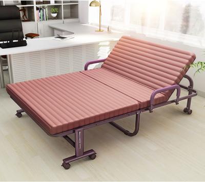 Κίνα Hot Sale High Load-bearing Modern Metal Cot Bed Hotel Portable Folding Comfortable Sofa Bed προς πώληση