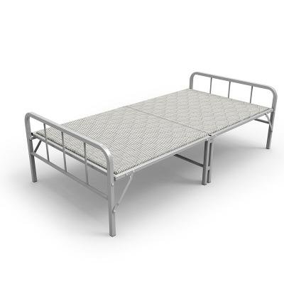 China Manufacture Foldable Rollaway Foldable Wood Material Single Folding Bed Price for sale