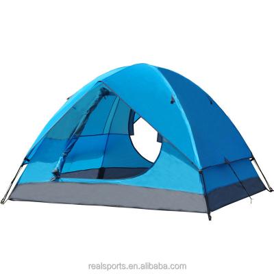 Κίνα Portable Backpacking Tent Ultralight Silicone Double Layer Fabric Coating Waterproof Aluminum Windproof For Outdoor προς πώληση