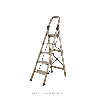 중국 Folding Ladders Folding Ladder Four /Five Steps Aluminum Ladder Home Use Durable Folding Ladder 판매용