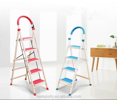 중국 Folding Ladders Folding Universal Aluminum /Six Step Ladder Foldable Three/Four/Five Step Ladder Manufacturing Price 판매용