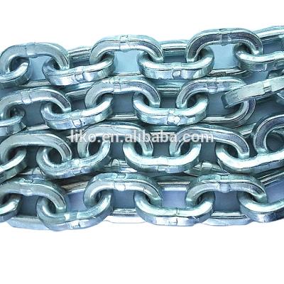 China Lifting LINK Square G43 METAL 2mm-32mm Section Galvantized Link Chain Safety Chain With PVC Wrapped for sale