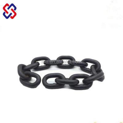 China Lashing China Factory G80 Black Lifting Link Chain For Block for sale