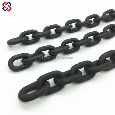 China 16mm Connecting High Quality Alloy Steel Blackened G80 Load Chains for sale