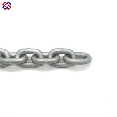 China Pull Alloy Steel Hot Dip Galvanized G80 (G63) Fishing Chain for sale