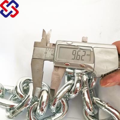 China Germany Standard DIN764 Electric Galvanized Link Manufacture Standard Medium Traveling Chains for sale