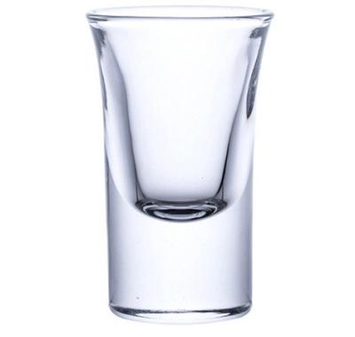 China Stock White Wine Glass With Thick Bottom Household Spirits Foreign Wine Glass Cup for sale