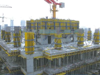 China Climbing formwork, climbing by crane, climbing bracket for sale