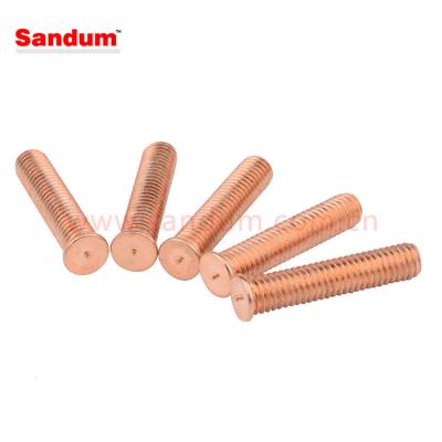 China ISO13918 Heavy Industry Capacitor Discharge External Wire Steel-Copper Clad Weld Stud for sale