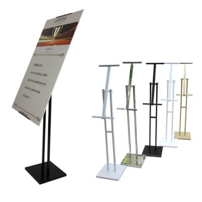 China Durable Board Cardboard Poster Display Rack Holder for sale