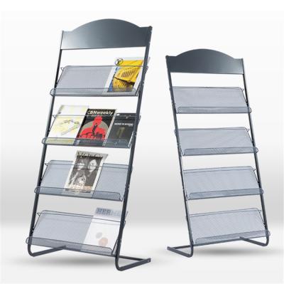 China Simple durable protable bookstore book rack display racks stretch rack for sale