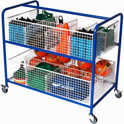 China Versatile Cart Allows Storage For A Variety Of Equipment Multi Purpose School Sports Storage Cart for sale