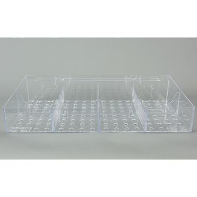 China Single Sided Plastic Clear Transparent Acrylic Floating Shelf Injection Mold for sale