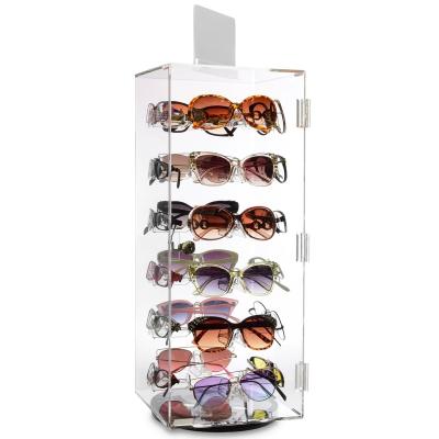 China luxury & Fancy Custom Acrylic Sunglasses Eyewear Display Stand for sale