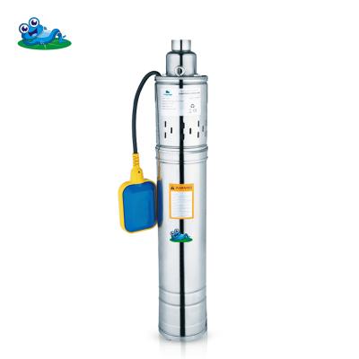 China 4 inch submersible high pressure qgd screw submersible pump with float switch for sale