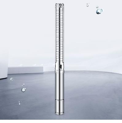 China Submersible 4SP 220v 1.1kw 1.5HP All Stainless Steel Deep Well Submersible Pump for sale