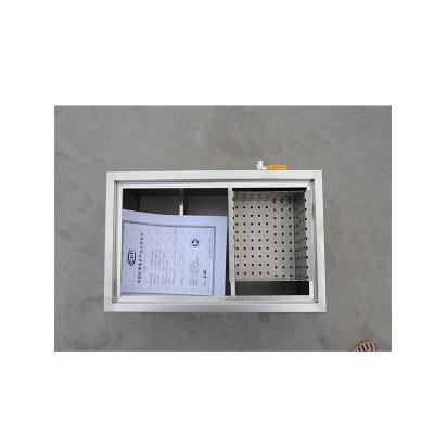 China New Commercial Restaurant Promotion 304 Stainless Steel Grease Trap Kitchen ODM for sale