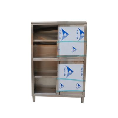 China Modern Commercial Hotel Restaurant Kitchen Stainless Steel Cabinets Working Storage Furniture for sale