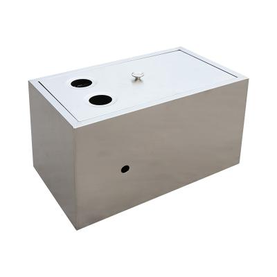 China Hotels OEM Packing Remaining 500 Gallon Sink Color New Grease Trap With Discount Price for sale