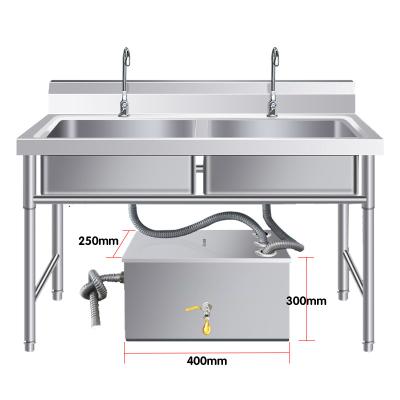 China 2019 new manufacturers hotels grease to trap small oil water separator for kitchen for sale