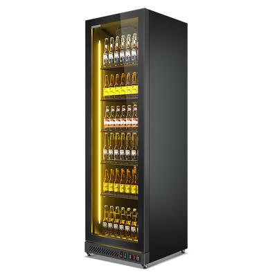 China Commercial Freezer Single-temperature Freezer Pepsi Beer Cooler Single-temperature Supermarket Beverage Door Fridge Display Fridge Glass Beverage Display Cooler for sale