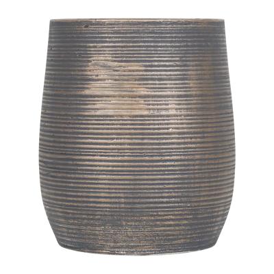 China Modern Wholesale Manufactures Clay Cement Flower Pots Modern Decorative Planter For Plants for sale