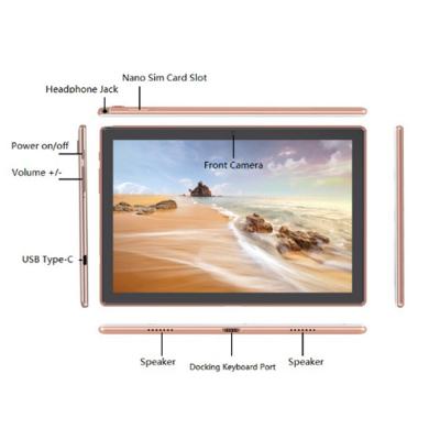 China 800*1280 OEM Hard Capaitive Screen 10 Inch It-1001e30 Sc9863A High Quality Tablet PC With 4+64 Storage for sale