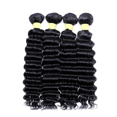 China Body Wave 10A Grade Malaysian Hair Weave Bundles Deep Wave , Single Vendor Virgin Hair Cuticle Aligned 1 Bundle for sale