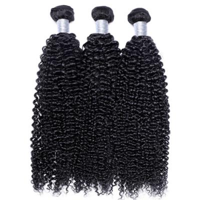 China Body Wave 10A Brazilian Virgin Hair Kinky Curly Bundles 100% Unprocessed Hair Weaves for sale