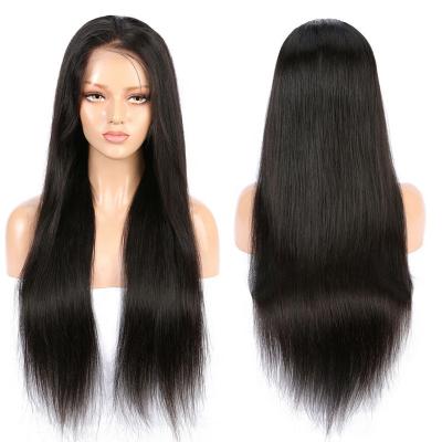 China Wholesale Barely Shedding Thick Soft Smooth Full Lace Hair Wigs Hd , 180% Density Straight Lace Front Wigs For Black Women for sale