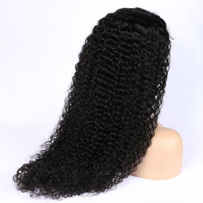 China Kinky Curly Hair 13*6 Mongolian Kinky Curly HD Front Wigs Cuticle Aligned Virgin Curly Curly HD Lace Frontal Human Wigs for sale