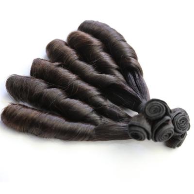 China FUMI Top Quality Double Drawn Fumi Ombre Human Hair Bouncy Curly Bundles Virgin Hair In Nigeria for sale