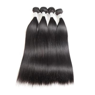 China Silky Straight Wave Free Sample Brazilian Cuticle Aligned Raw Virgin Hair 22 Inch Straight Hair Weave Extensions for sale