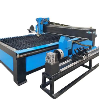 China Factory 1325 4 Axis CNC Plasma Cutter Plasma Cutting Machine With Rotary Axis for sale