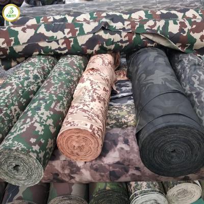 China Shrink-resistant camouflage fabric printed fabric in stock mix sorts for sale