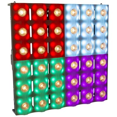 China Hotel 36x3w Matrix Led RGB To Wash Light Dmx Stage Lighting Equipment DJ Music Lights Voice Control Panel Lamp Concert Party Decorations for sale