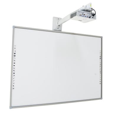 China Aluminum Alloy Smart Panel 83 96 Touch Larger Size Interactive IR 102 Inch Interactive Whiteboard Digital Smart Board Price Q.I. for sale