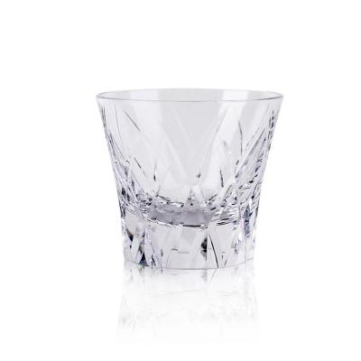 China Custom Made Crystal Wine Glass Hand Carving Crystal Whiskey Cocktail Liquor Wine Glass Cups for Business Bar Restaurant Home for sale