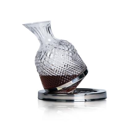 China Handcrafted Crystal Handcrafted Wine Decanter Gite Set Can Tumbler, Glass Decanter, Colorful Sublimation Decanter Liquor Decanter Wholesale for sale