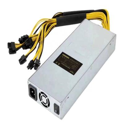 China P6 + 2 to P6 + 2 * 8 OEM newest style gpu ATX power supply psu 2000w 1800w computer case power supply for sale