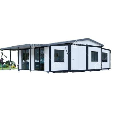 China Fully Furnished Modern Prefab 2 Bedroom Tiny Prefab House 20ft Container Luxury Living Mobile Home for sale