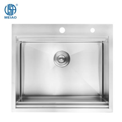 China Without Faucet NO.1 Stainless Steel Sink High Quality SUS 304 Kitchen Sink With Competitive Price for sale