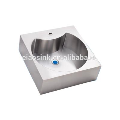 China 2020 Newest Design Modern Style PVD Bathroom Basin Stainless Steel Bathroom Sink With High Quality for sale