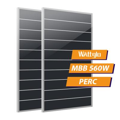 China Hot Sales 530w 535w 540w 545w 550w Perc Mono Solar Panel For Power Plant Generator 210mmx35mm for sale