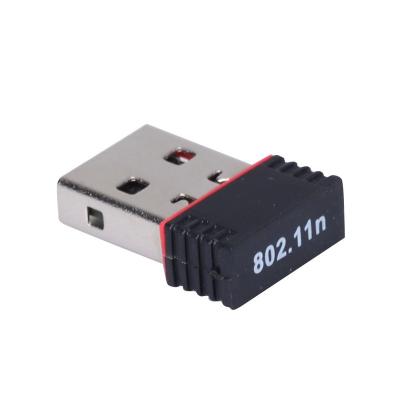 China Mini USB WiFi Desktop Network Adapter 150M Adapter Wifi Wireless USB for sale