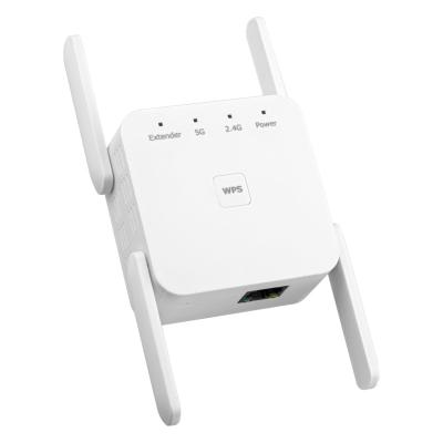 China 2020 5G Wireless WiFi Repeater 1200Mbps Extender Long Range Signal Booster 2.4G CWR623 for sale