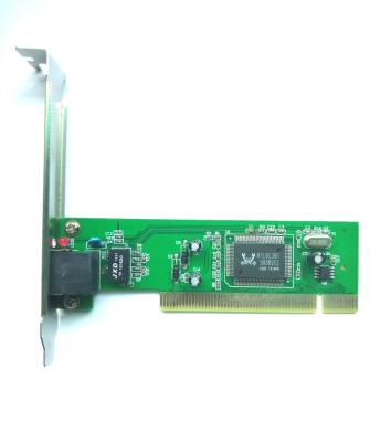 China RJ45 network card 100M realtek rtl8139d gigabit rohs pci lan card drivers with rj45 for sale