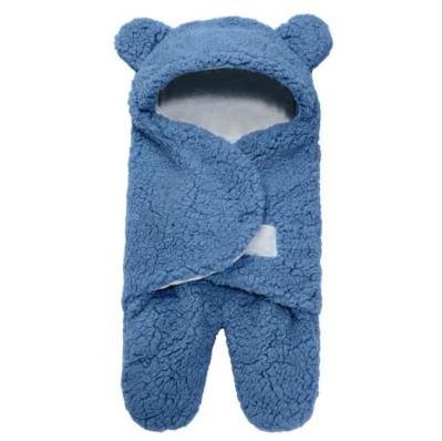 China Breathable Soft Warm Baby Sleep Sack With Legs Ears Sleeping Bag Winter Baby Coat for sale