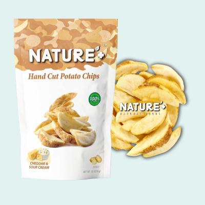 China Low Fat Dehydrated Dry Flavor Veggie Potato Chips Chips Crispy Yogurt and Sweet and Sour Snacks for sale